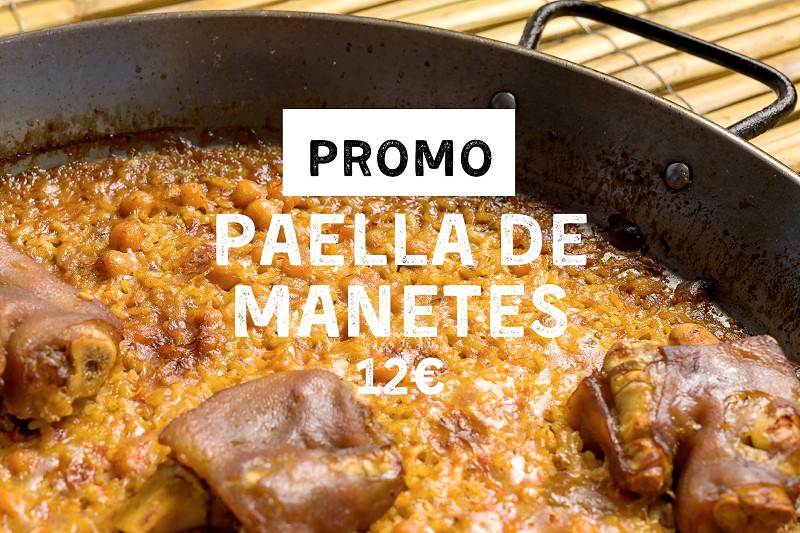 Promo Paella de Manitas