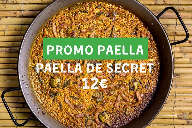 Promo Paella de Secret Ibèric