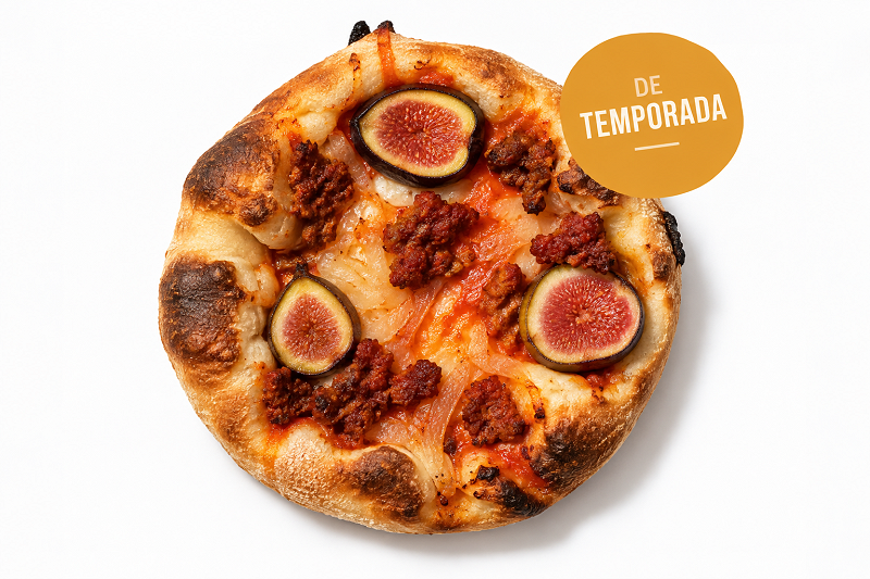 Coca de sobrasada i figues