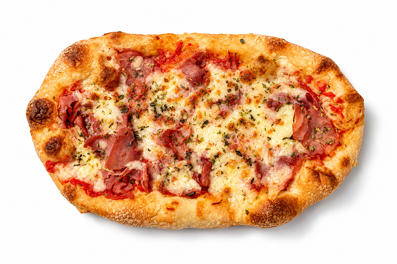 Coca pizza pernil